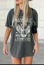 Load image into Gallery viewer, Nashville Music City Gray T Shirt
