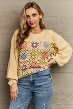 Load image into Gallery viewer, HEYSON More To Come Crochet Sweater Pullover
