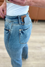 Load image into Gallery viewer, Judy Blue Quinn Mid Rise Cell Phone Pocket Dad Jeans
