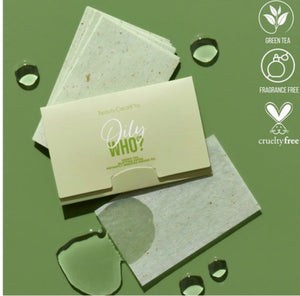"Oily Who" Blotting Paper